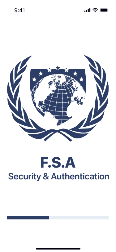F.S.A. Security & Audit Splash Screen